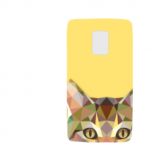 Силиконов гръб - 3d за Samsung Galaxy Note 4 - cat