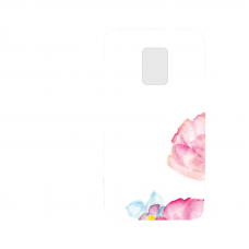 Силиконов гръб - 3d за Samsung Galaxy Note 4 - flower2