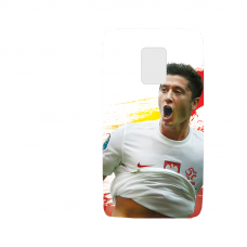 Силиконов гръб - 3d за Samsung Galaxy Note 4 - lewandovski