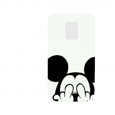 Силиконов гръб - 3d за Samsung Galaxy Note 4 - mickey
