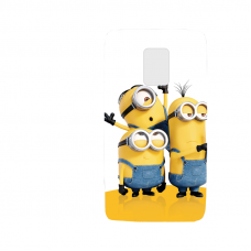 Силиконов гръб - 3d за Samsung Galaxy Note 4 - minion3