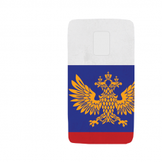 Силиконов гръб - 3d за Samsung Galaxy Note 4 - russia