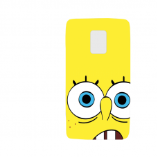 Силиконов гръб - 3d за Samsung Galaxy Note 4 - spongebob-sized