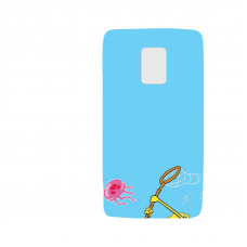 Силиконов гръб - 3d за Samsung Galaxy Note 4 - spongebob2-sized