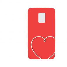 Силиконов гръб - 3d за Samsung Galaxy Note 4 - valentine