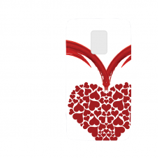 Силиконов гръб - 3d за Samsung Galaxy Note 4 - valentine5