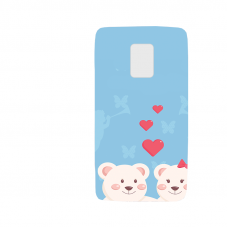 Силиконов гръб - 3d за Samsung Galaxy Note 4 - valentine6