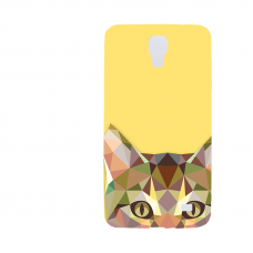 Силиконов гръб - 3d за Samsung J1 - cat