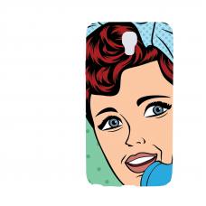 Силиконов гръб - 3d за Samsung Galaxy Note 3 N9000 - pop-art