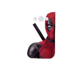Силиконов гръб - 3d за Samsung Xcover 3 - Deadpool 1