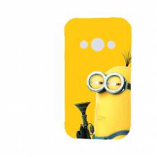 Силиконов гръб - 3d за Samsung Xcover 3 - Minion4