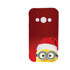 Силиконов гръб - 3d за Samsung Xcover 3 - christmas