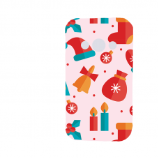 Силиконов гръб - 3d за Samsung Xcover 3 - christmas4