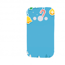Силиконов гръб - 3d за Samsung Xcover 3 - christmas5