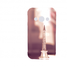 Силиконов гръб - 3d за Samsung Xcover 3 - eiffel