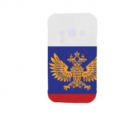 Силиконов гръб - 3d за Samsung Xcover 3 - russia