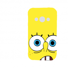 Силиконов гръб - 3d за Samsung Xcover 3 - spongebob-sized