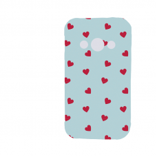 Силиконов гръб - 3d за Samsung Xcover 3 - valentine1