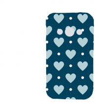 Силиконов гръб - 3d за Samsung Xcover 3 - valentine2