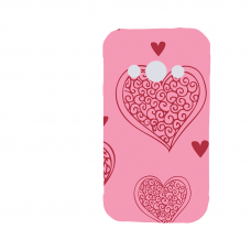 Силиконов гръб - 3d за Samsung Xcover 3 - valentine4