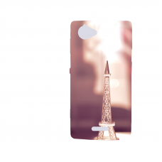 Силиконов гръб - 3d за Sony Xperia L - eiffel