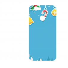 Силиконов гръб за Huawei Nova - christmas5
