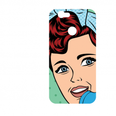 Силиконов гръб за Huawei Nova - pop-art