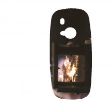 Силиконов гръб за Nokia 3310 - Camera