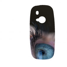 Силиконов гръб за Nokia 3310 - Eye