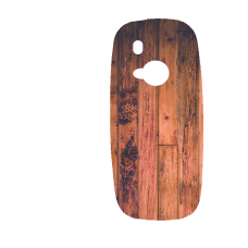 Силиконов гръб за Nokia 3310 - wood