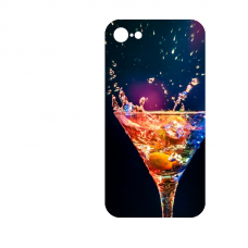 Силиконов гръб за Apple iPhone SE - cocktail