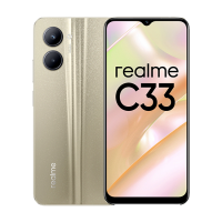 Realme C33 64GB 4GB RAM Dual Sandy Golden