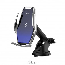 Стойка за кола за безжично зареждане HOCO SELECTED 15W - Samsung Galaxy Z Fold2 5G - silver
