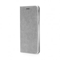 Калъф Luna Book - Samsung Galaxy S10 сребърен