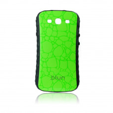 Силиконов гръб Fashion Style камъчета за Samsung Galaxy s3 зелен