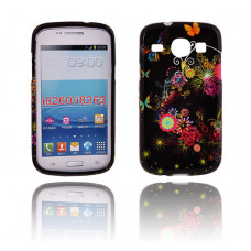 Силиконови калъфи за Samsung Galaxy Core Design пеперуди и цветя