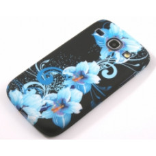 Силиконови калъфи за Huawei Ascend P7 Design Сини цветя