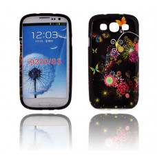 Силиконови калъфи за Samsung Galaxy s3 Design пеперуди и цветя