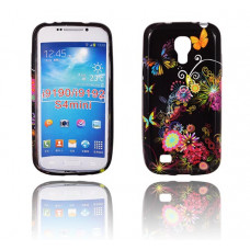 Силиконови калъфи за Samsung Galaxy s4 Mini Design пеперуди и цветя