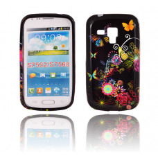 Силиконови калъфи за Samsung Galaxy Trend Design пеперуди и цветя