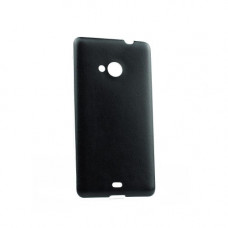 Кожен гръб за Sony Xperia M5 Jelly Case Leather Black