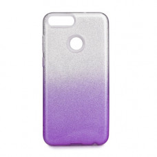 Гръб Forcell SHINING - Apple iPhone 12 mini - прозрачен-виолетов