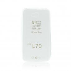 Силиконов гръб за LG L Fino Ultra Slim прозрачен