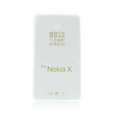 Силиконов гръб за Nokia X Ultra Slim позрачен