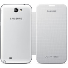 Оригинален калъф Flip Cover за Samsung Note II N7100 бял