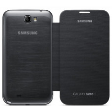Оригинален калъф Flip Cover за Samsung Note II N7100 черен