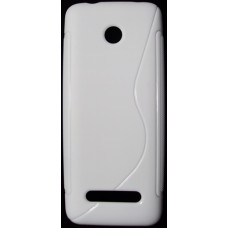 Силиконов калъф-гръб за Nokia 206 бял