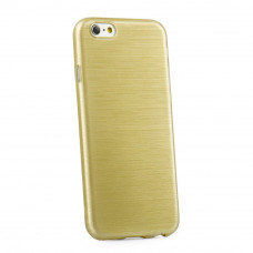 Гръб Jelly Case Brush за Apple iPhone 8 златен