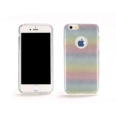 Гръб Remax Glitter за Apple iPhone 6 дъга
