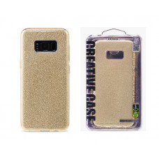Гръб Remax Glitter за Samsung Galaxy S8 златен